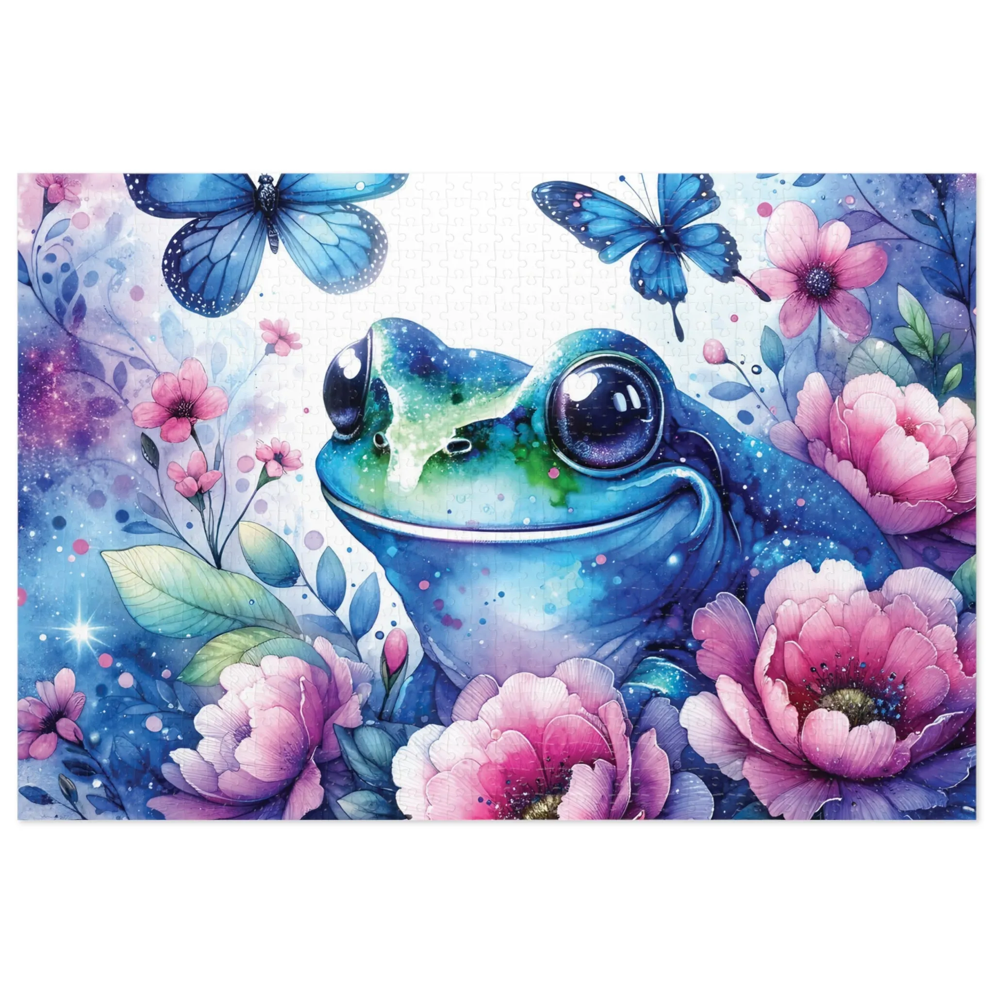 Jigsaw Puzzle, Frog, Personalised/Non-Personalised (30, 110, 252, 500,1000-Piece)