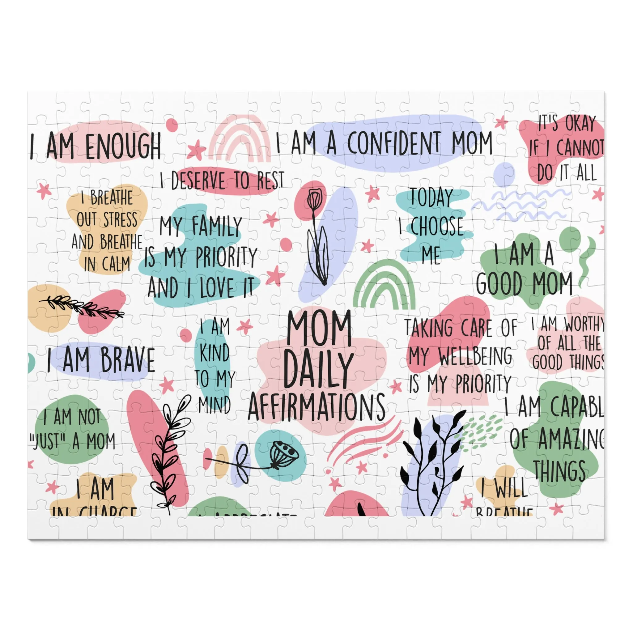 Jigsaw Puzzle in Tin, Affirmations, Mom Personalised/Non-Personalised, awd-1372