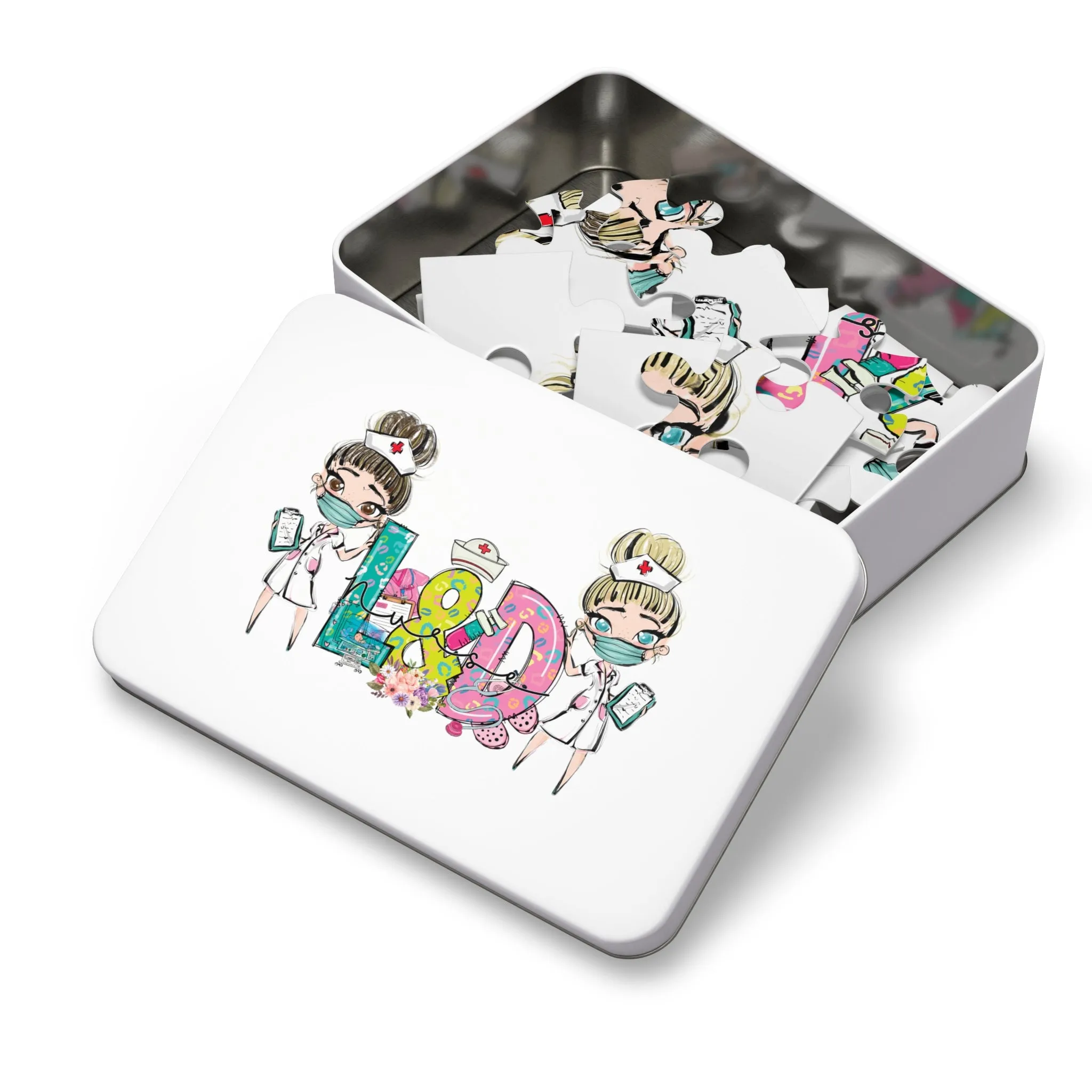 Jigsaw Puzzle, L&D Nurse, Personalised/Non-Personalised (30, 110, 252, 500,1000-Piece)