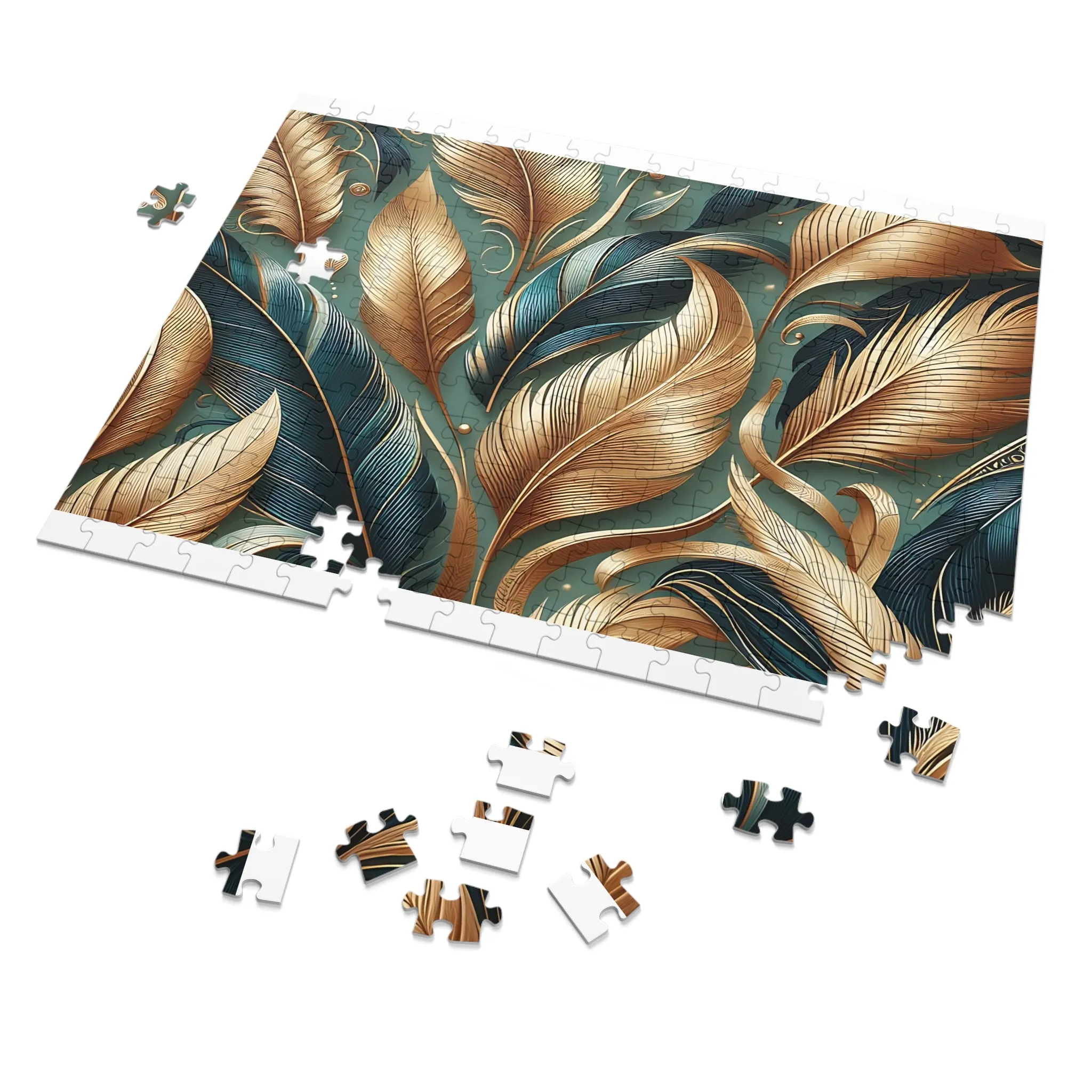 Jigsaw Puzzle, Leaves, Personalised/Non-Personalised (30, 110, 252, 500,1000-Piece)