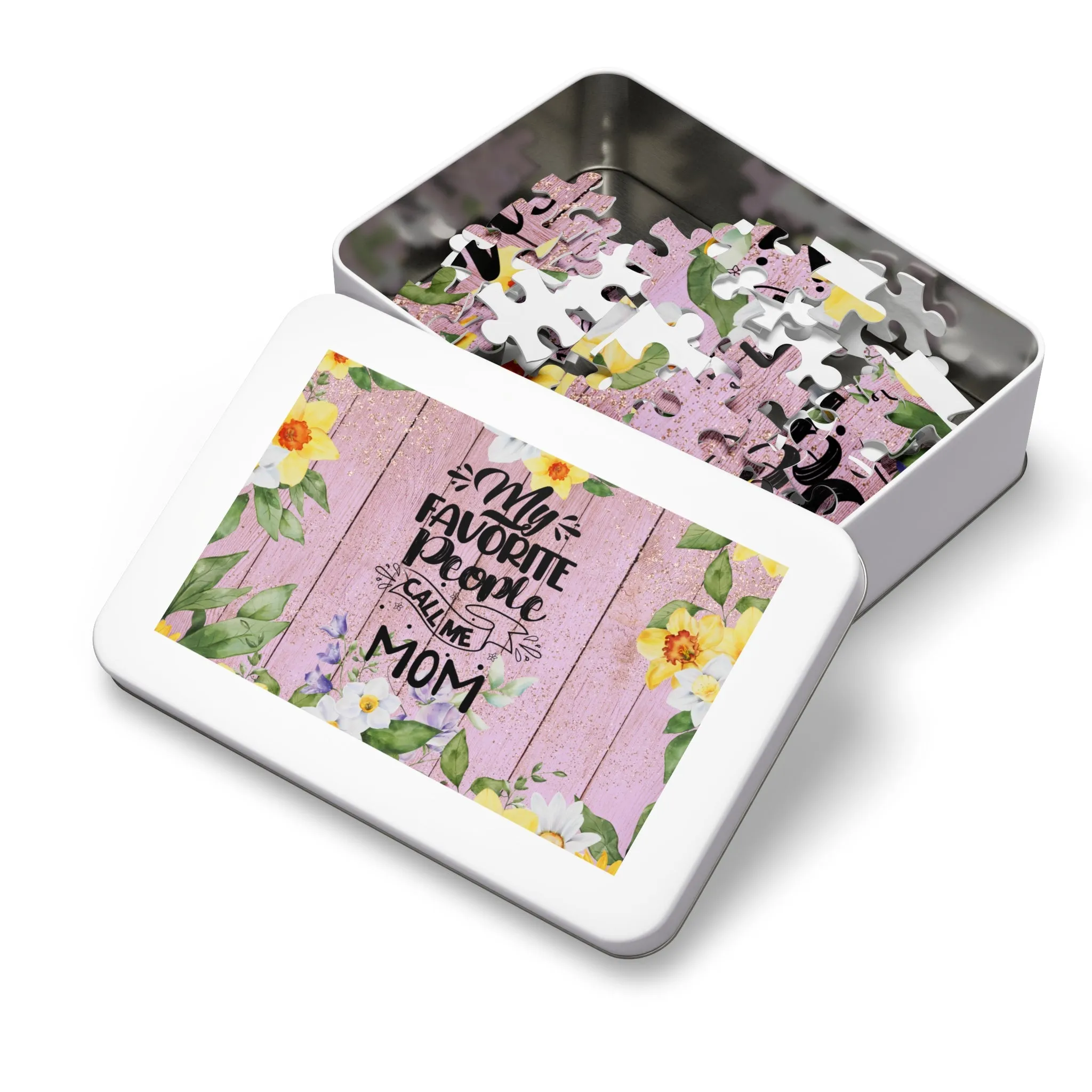 Jigsaw Puzzle, My Favorite People call me Mom, Personalised/Non-Personalised (30, 110, 252, 500,1000-Piece)