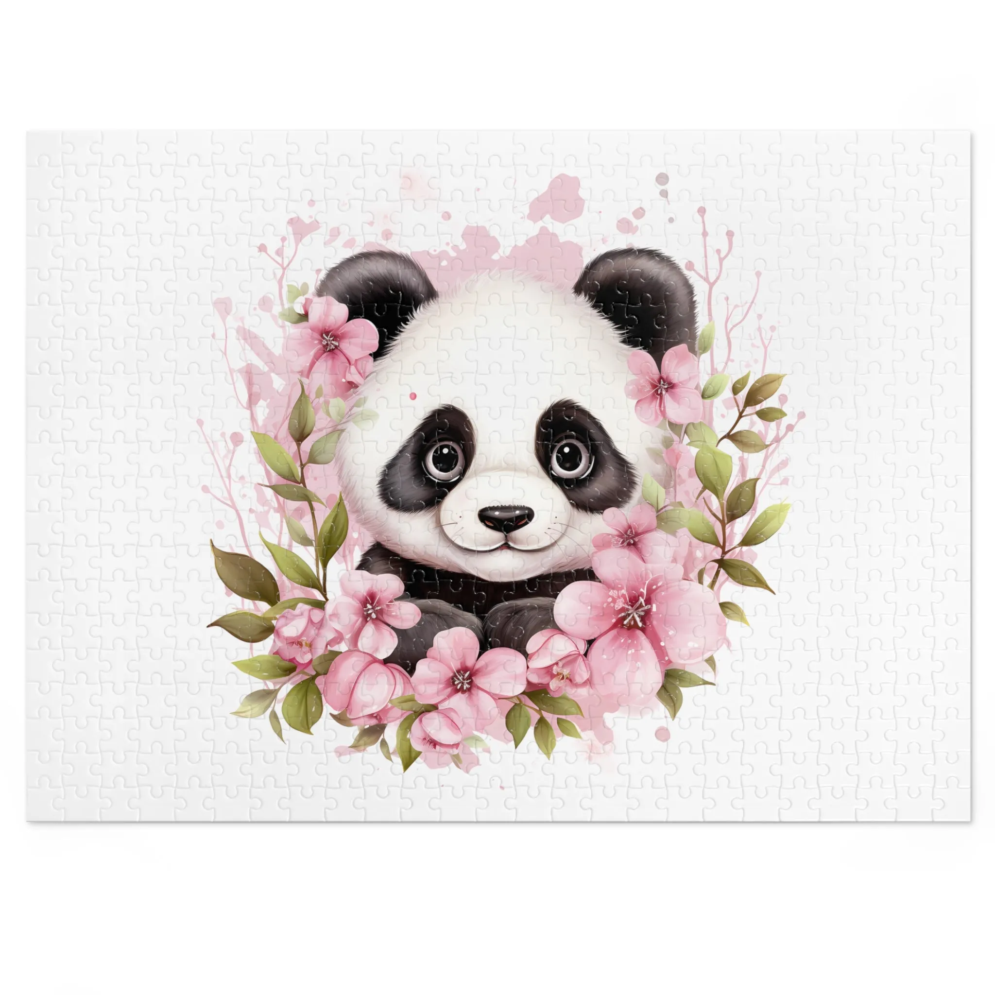 Jigsaw Puzzle, Panda, Personalised/Non-Personalised (30, 110, 252, 500,1000-Piece)