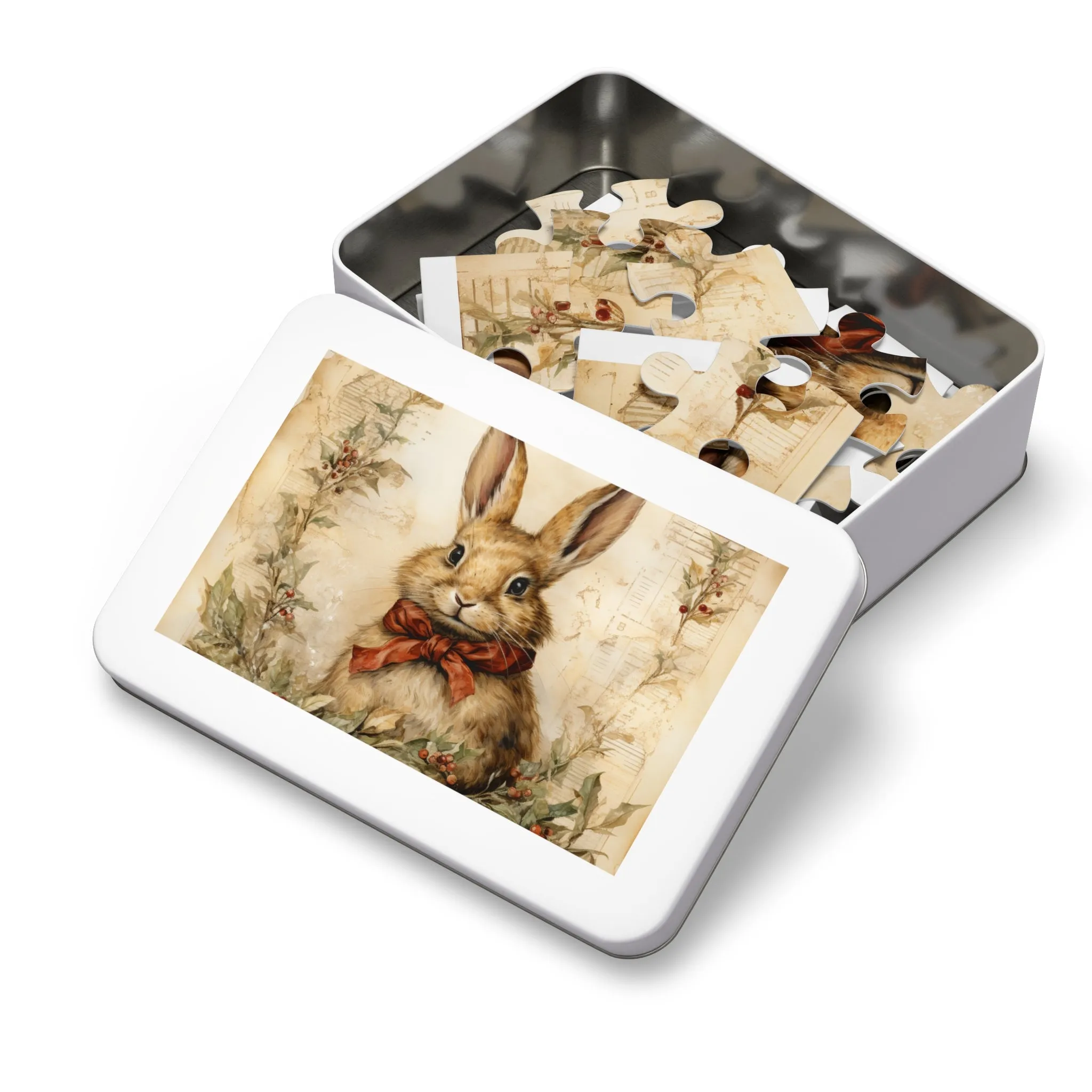 Jigsaw Puzzle, Rabbit, Personalised/Non-Personalised (30, 110, 252, 500,1000-Piece)