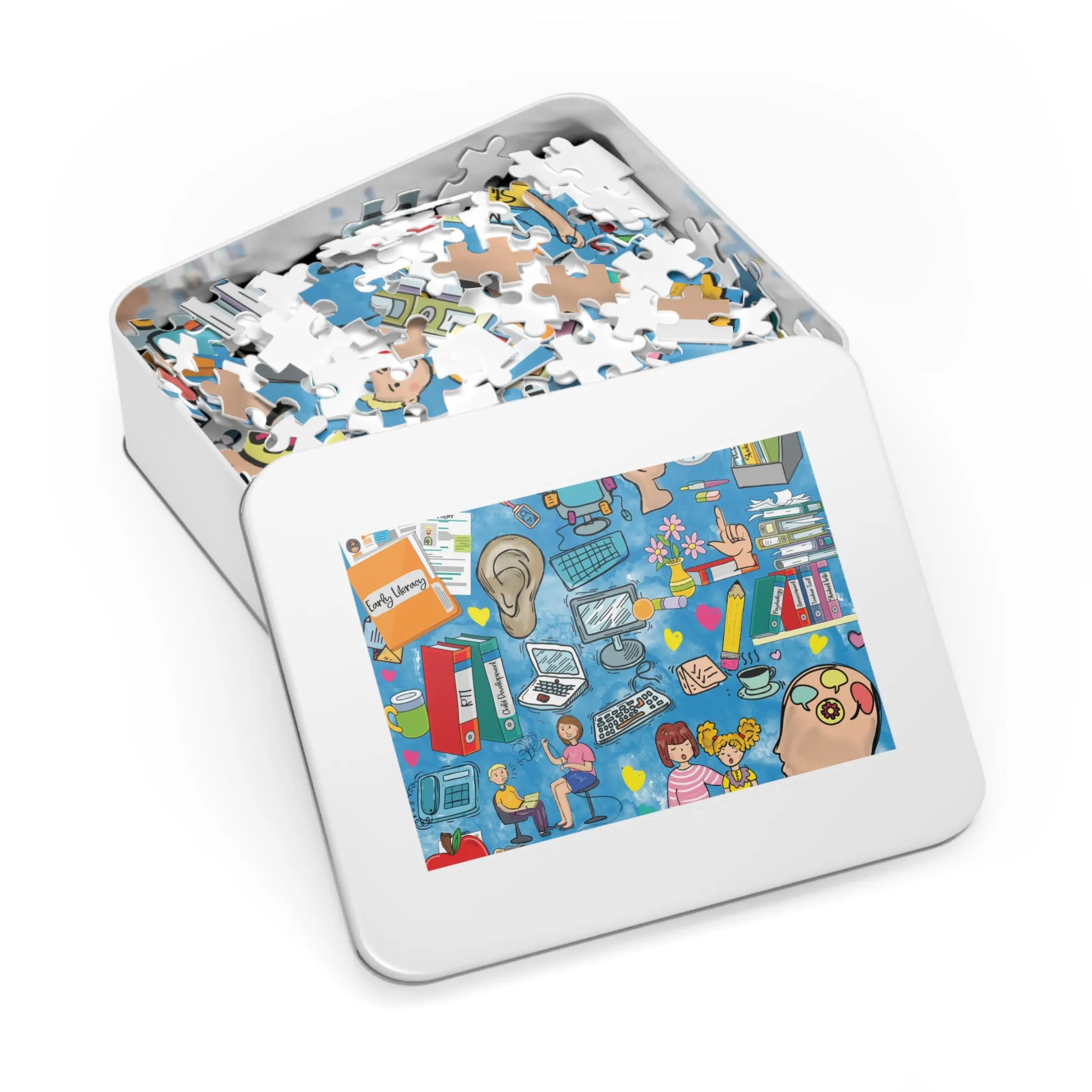 Jigsaw Puzzle, School Psychologist, Personalised/Non-Personalised (30, 110, 252, 500,1000-Piece)