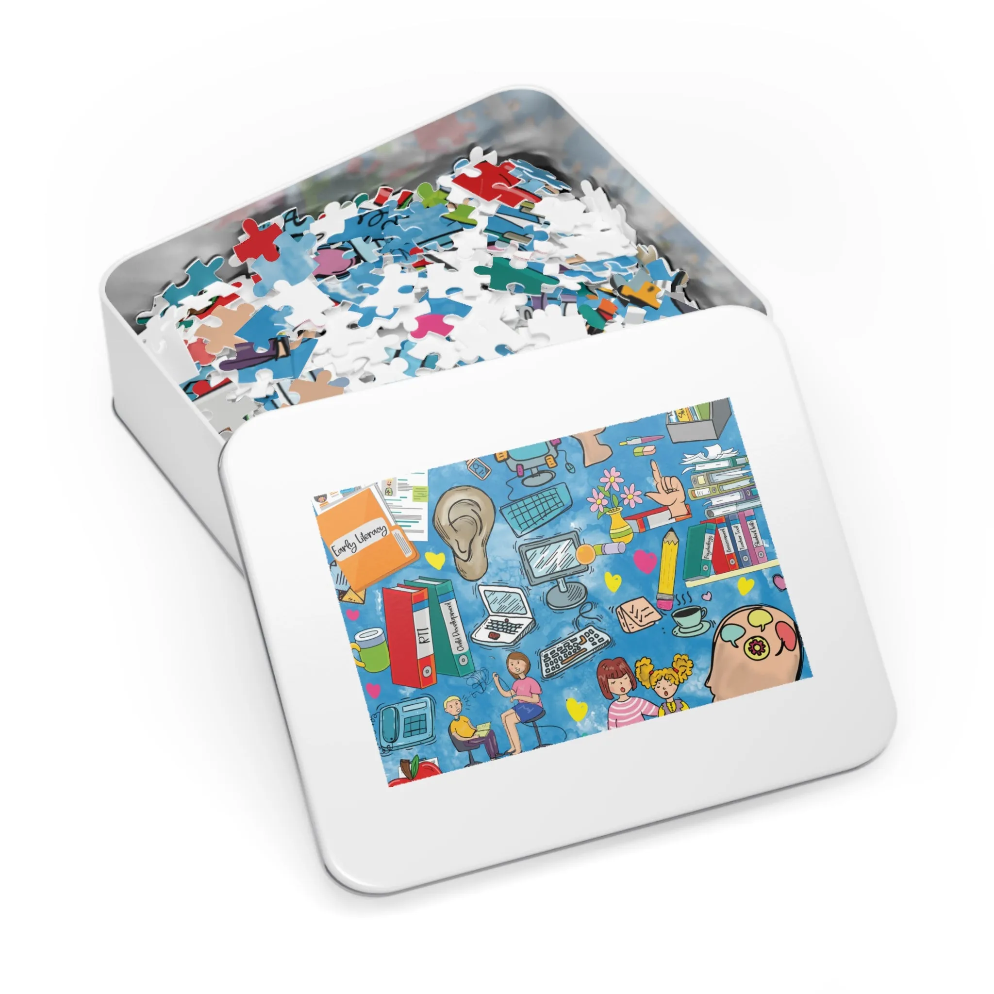 Jigsaw Puzzle, School Psychologist, Personalised/Non-Personalised (30, 110, 252, 500,1000-Piece)