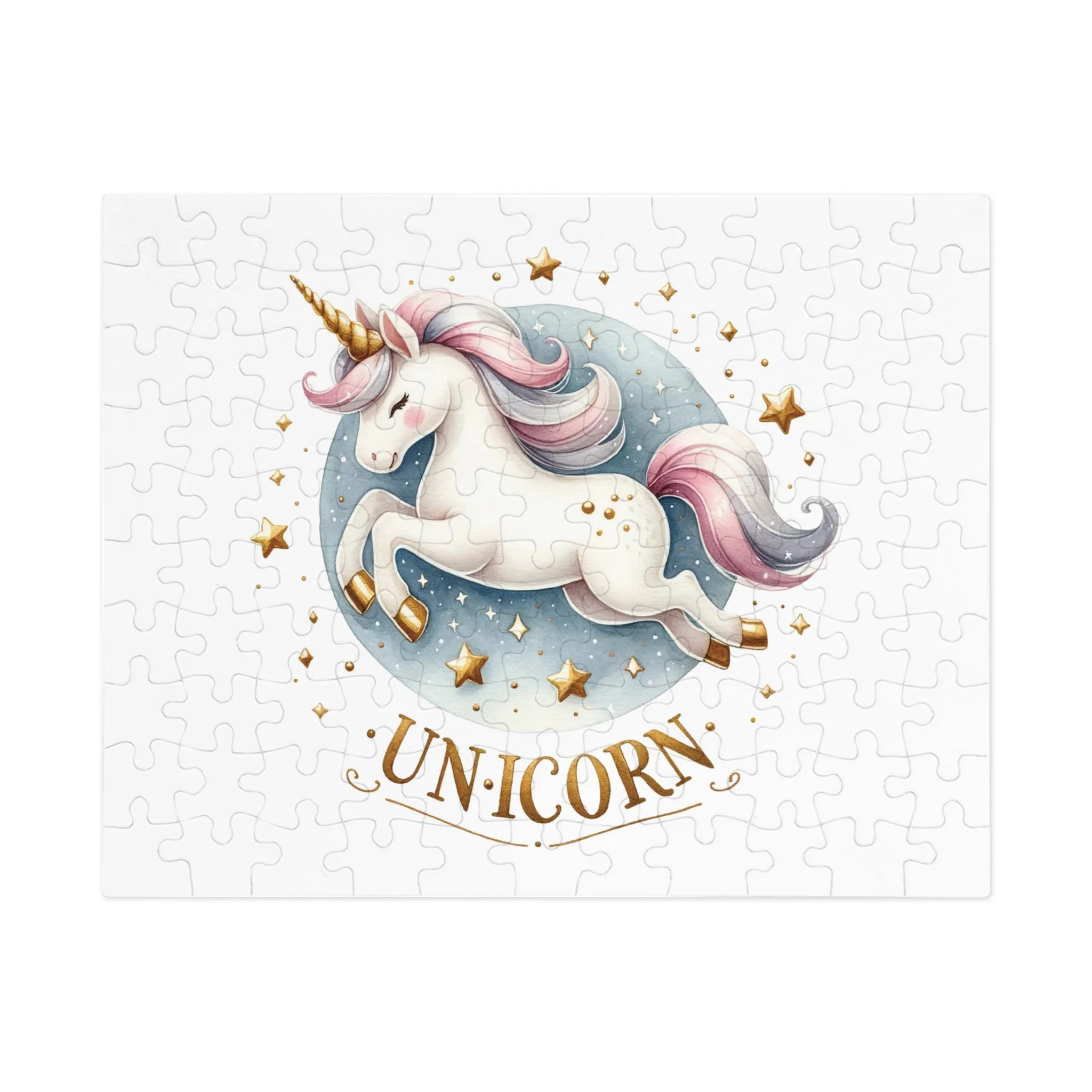 Jigsaw Puzzle, Unicorn, Personalised/Non-Personalised (30, 110, 252, 500,1000-Piece)