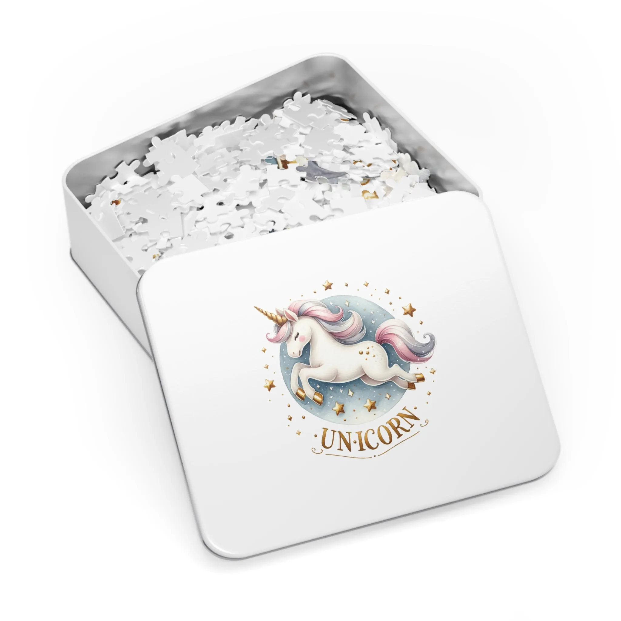 Jigsaw Puzzle, Unicorn, Personalised/Non-Personalised (30, 110, 252, 500,1000-Piece)