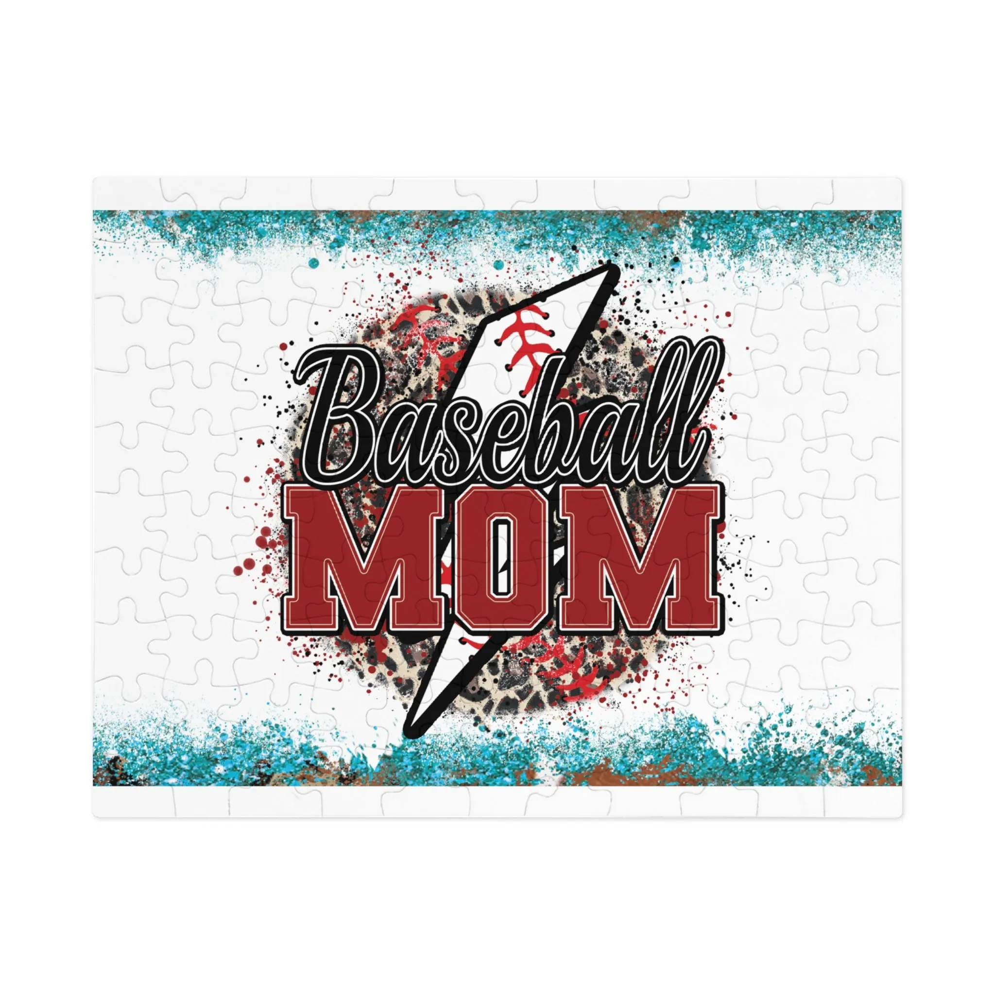 Jigsaw Puzzle, Western, Baseball Mom, Personalised/Non-Personalised (30, 110, 252, 500,1000-Piece)