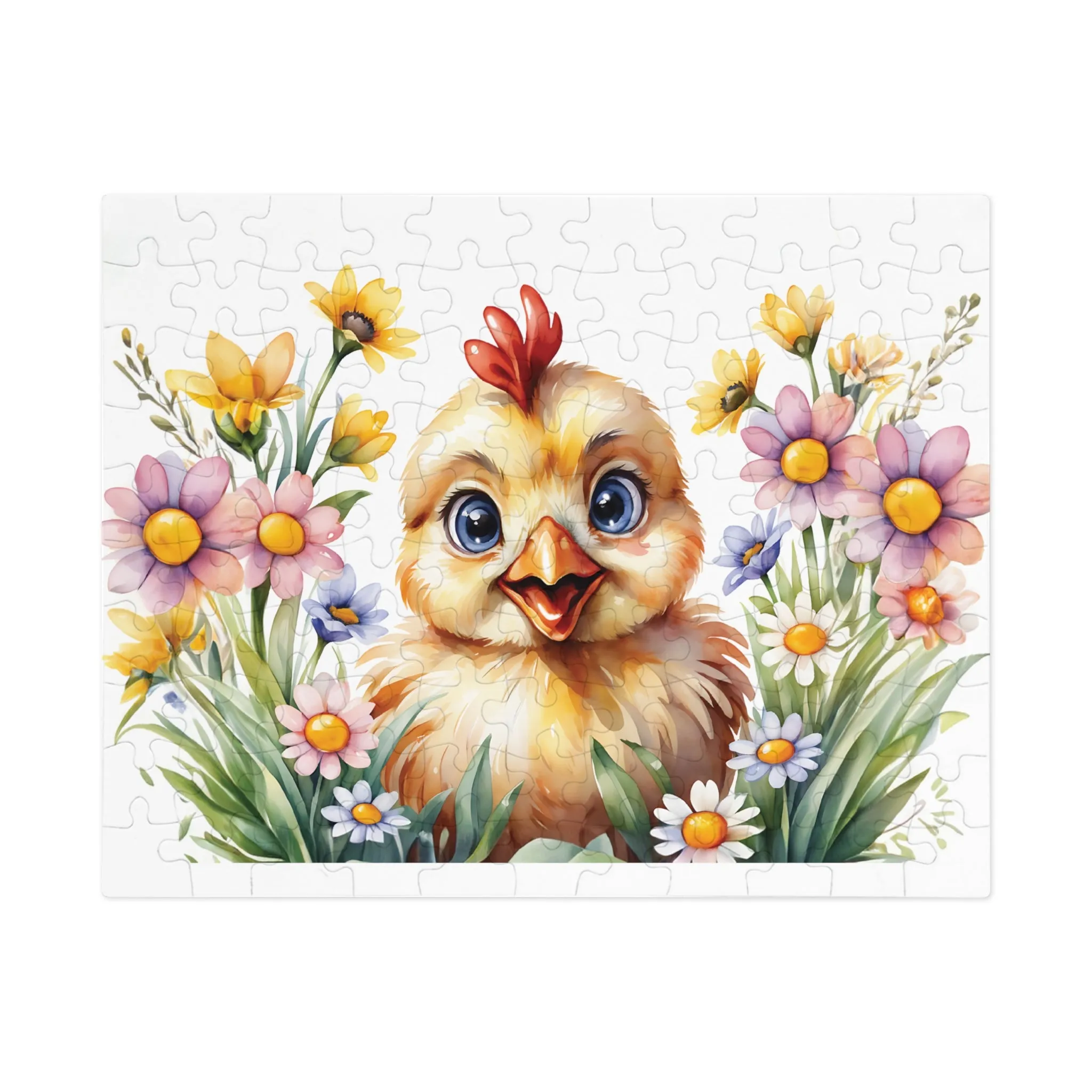 Jigsaw Puzzle, Western, Chicken, Personalised/Non-Personalised (30, 110, 252, 500,1000-Piece)