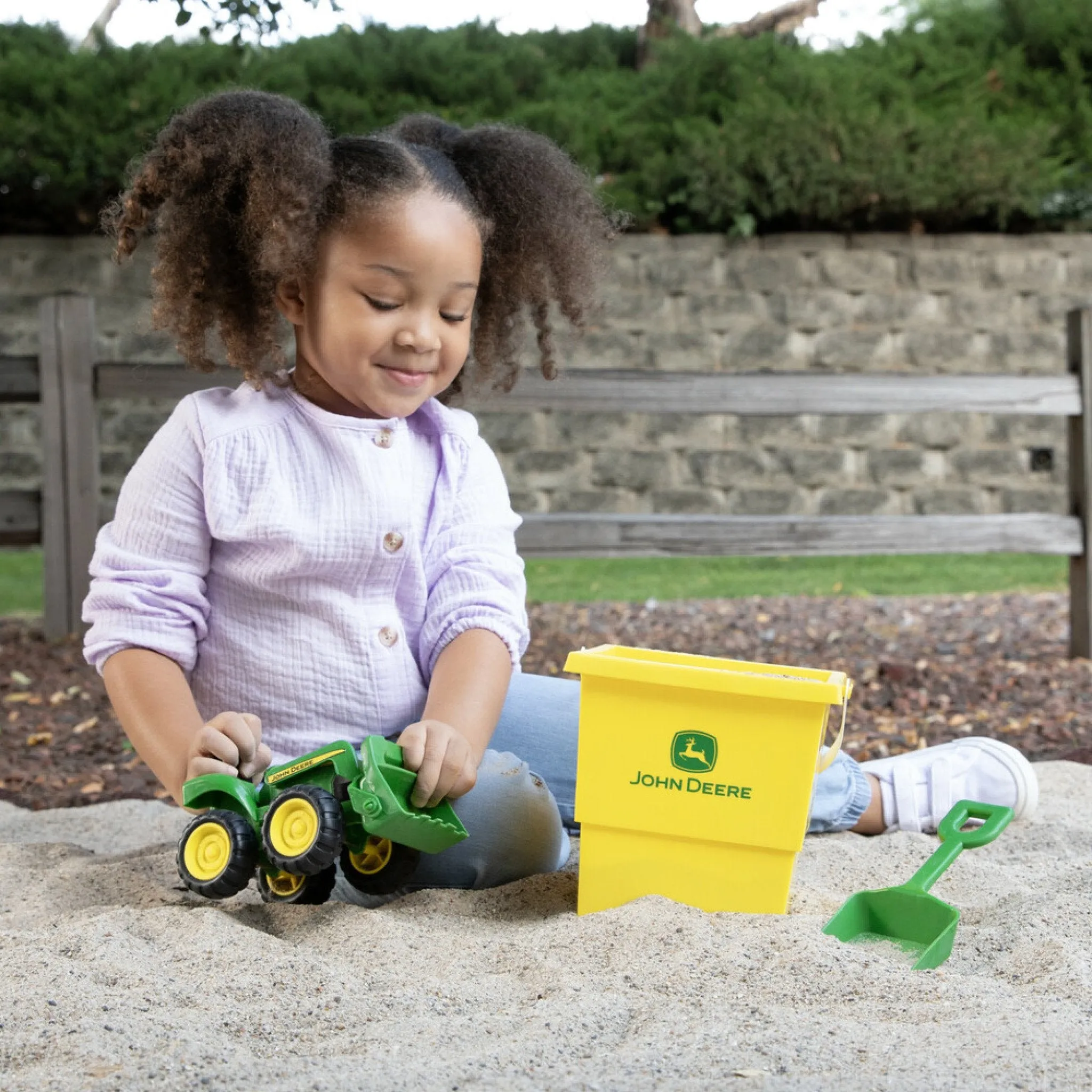 John Deere Sandbox 3 Piece Set Farm