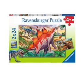 Jurassic Wildlife 2 x 24 pc Puzzles