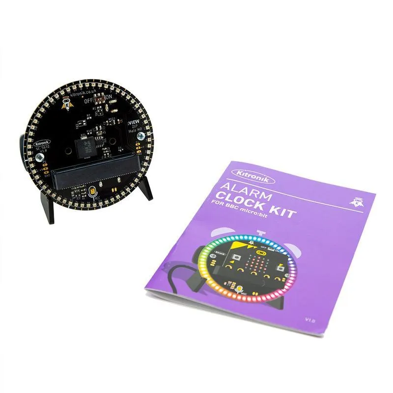 Kitronik Alarm Clock Kit with ZIP Halo HD for micro:bit