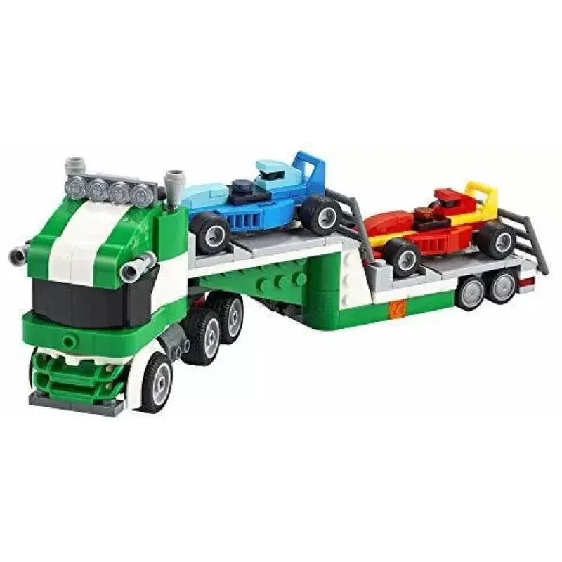 Lego Creator 3in1 Race Car Transporter Building Blocks Set (328 Pcs)