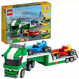 Lego Creator 3in1 Race Car Transporter Building Blocks Set (328 Pcs)