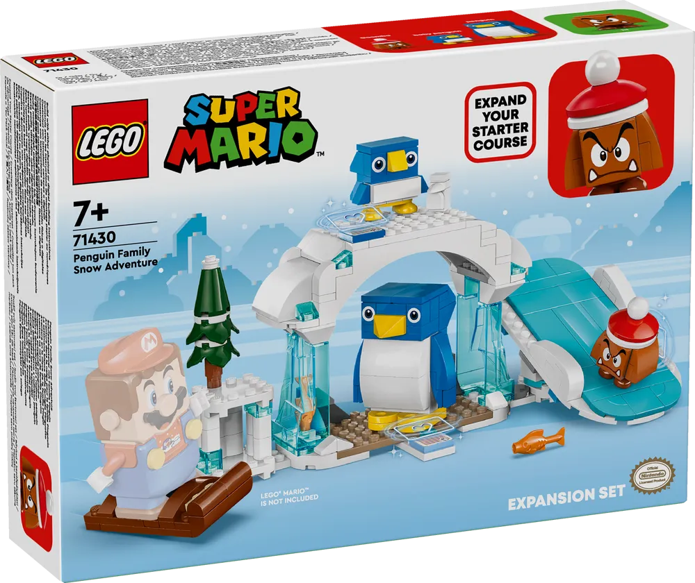 LEGO Super Mario Penguin Family Snow Adventure Expansion Set 71430