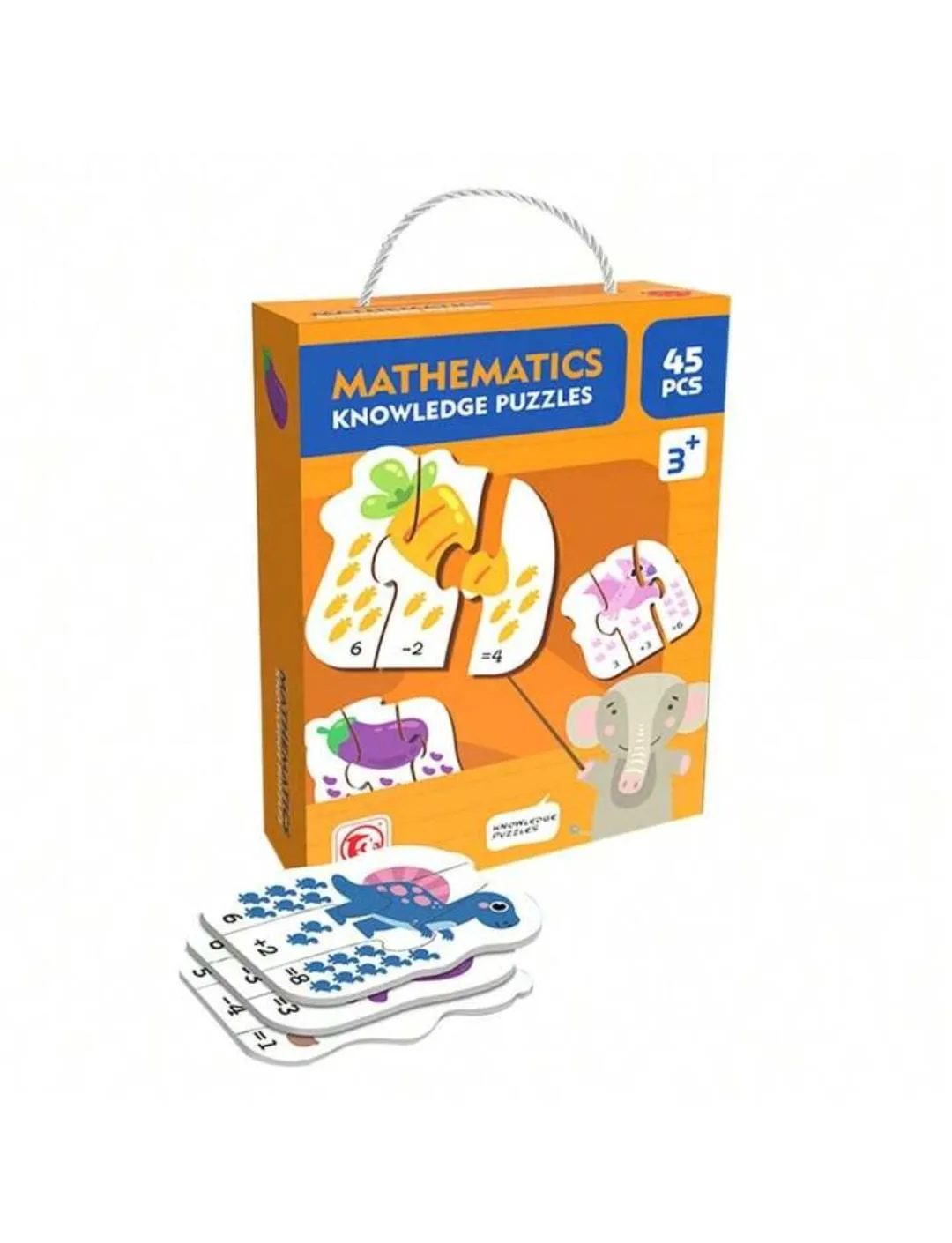 Mathematics Matching Jigsaw Puzzles - 45 pieces