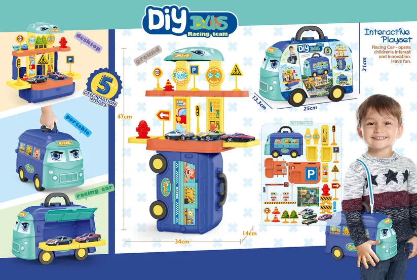 Maya & Friends DIY Bus Interactive Playset (Make Up Set) - 3 Variant