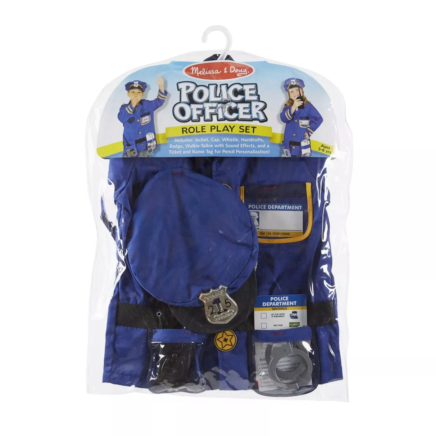 Melissa and Doug police costume - children's Melissa & Doug