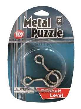 Metal Puzzle - Brain Teaser