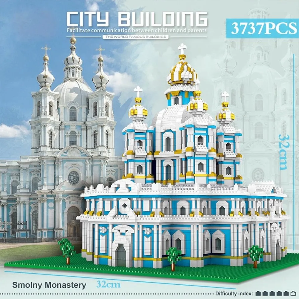 MOC  Compatible  Harvard School MIT Cambridge College Tokyo Campus Princeton and Oxford UK University Cathedral Model Building Block Toys