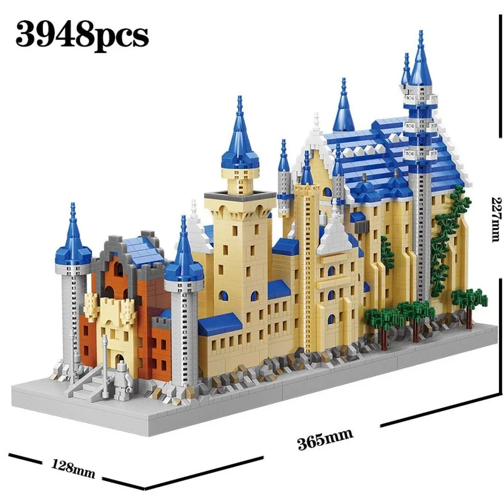 MOC  Compatible  Harvard School MIT Cambridge College Tokyo Campus Princeton and Oxford UK University Cathedral Model Building Block Toys