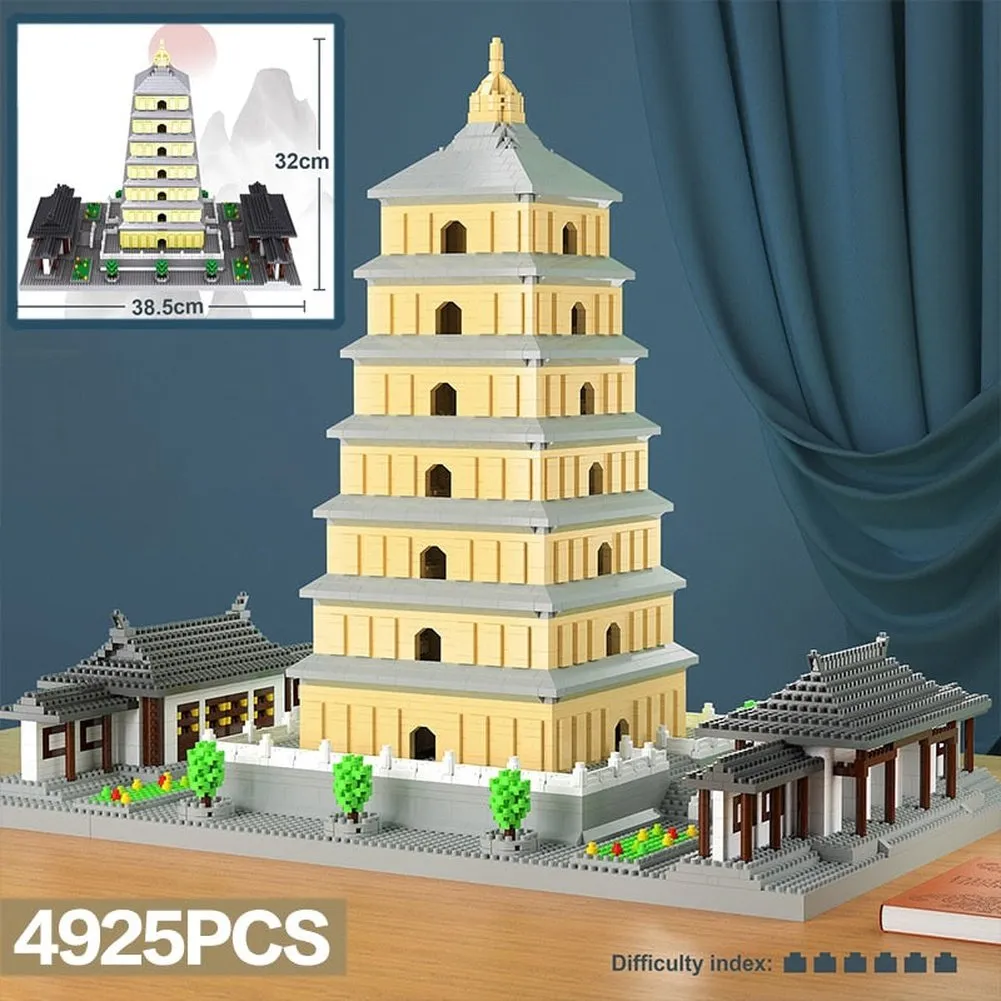 MOC  Compatible  Harvard School MIT Cambridge College Tokyo Campus Princeton and Oxford UK University Cathedral Model Building Block Toys