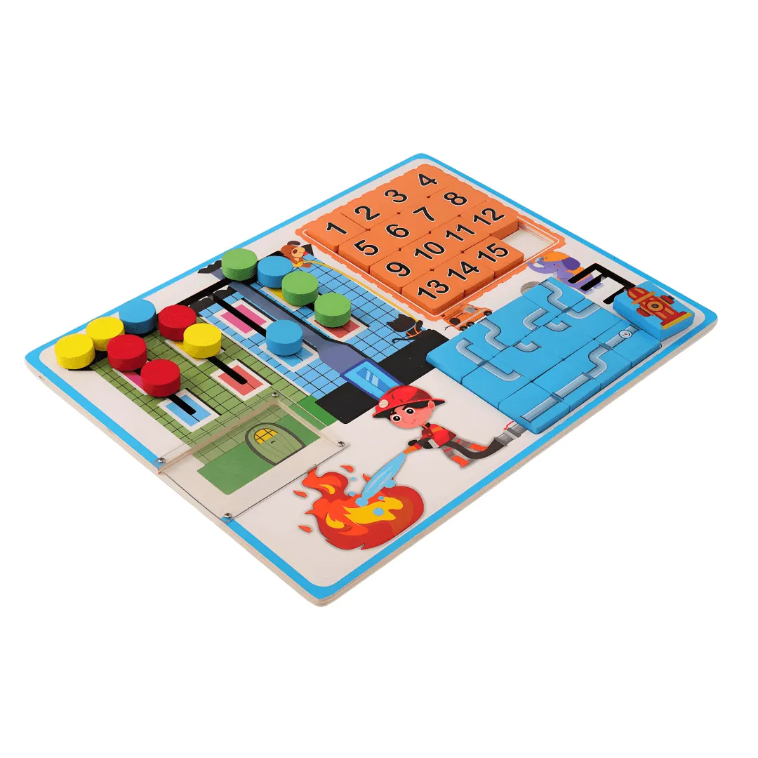 Multiple Game Puzzle Toys for Kids Age 3