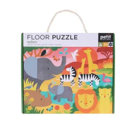 Petit Collage - Safari 24pc Floor Puzzle