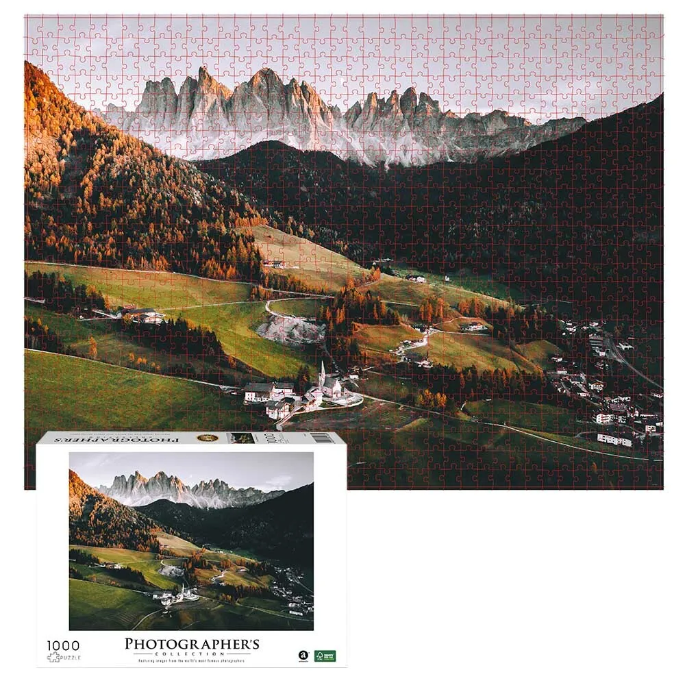 Photographers Collection: Mountains & Valleys Puzzle 1000pc