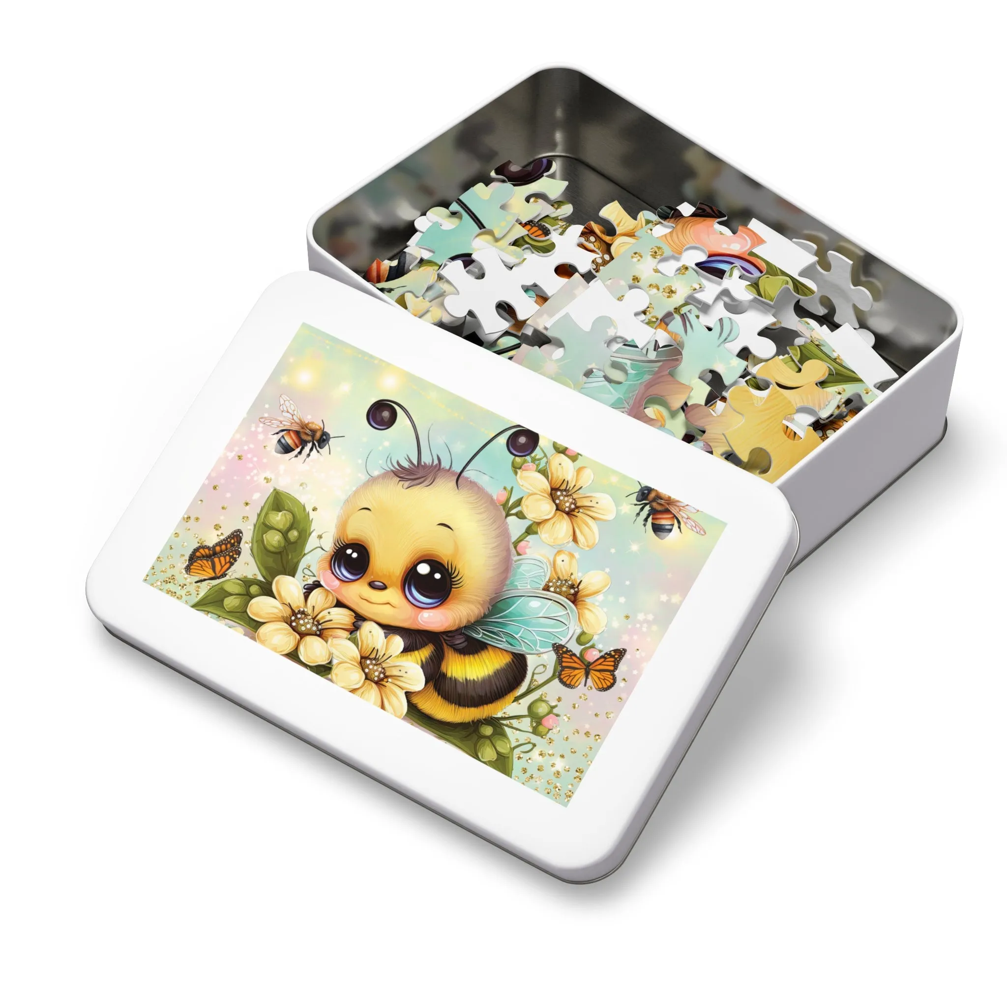 Puzzle, Bee, Personalised/Non-Personalised (30, 110, 252, 500,1000-Piece) awd-668