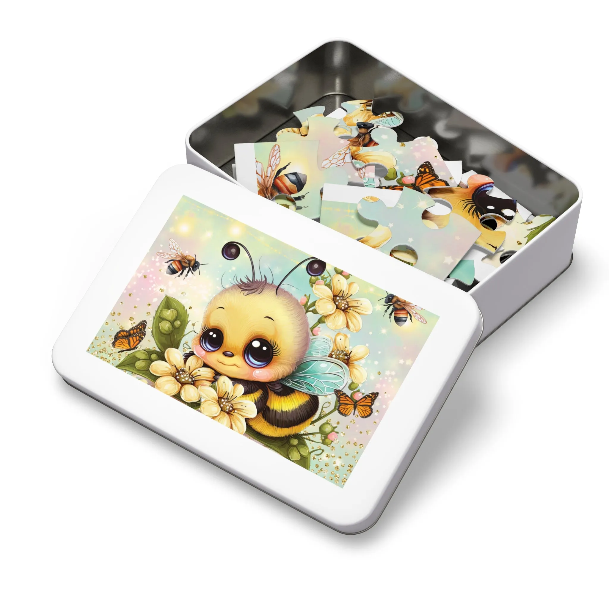 Puzzle, Bee, Personalised/Non-Personalised (30, 110, 252, 500,1000-Piece) awd-668