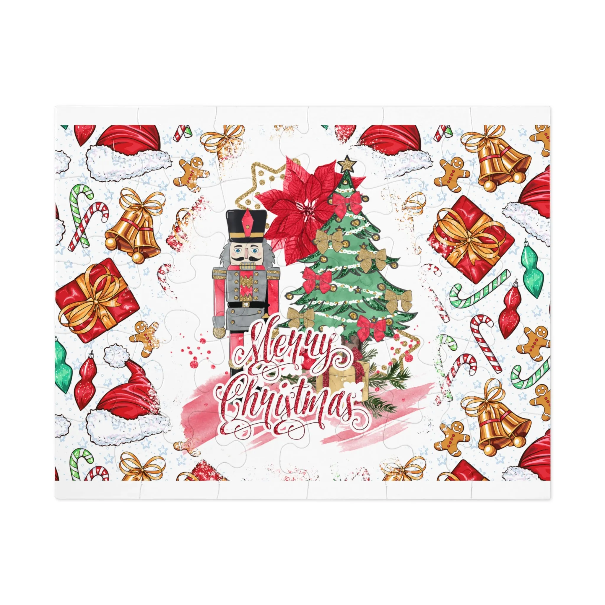 Puzzle, Christmas Nutcracker, Personalised/Non-Personalised (30, 110, 252, 500,1000-Piece)