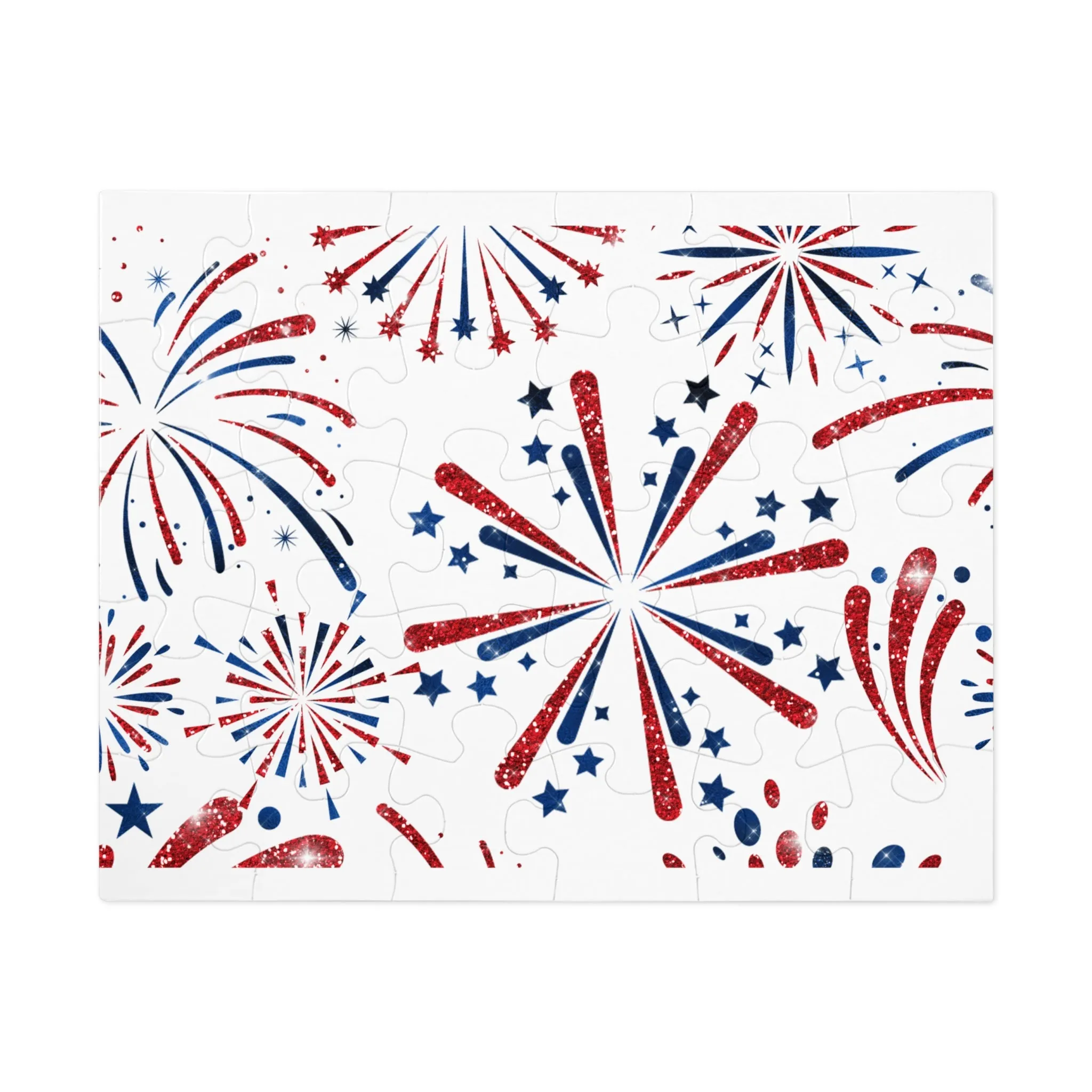 Puzzle, Fireworks, Personalised/Non-Personalised (30, 110, 252, 500,1000-Piece) awd-606