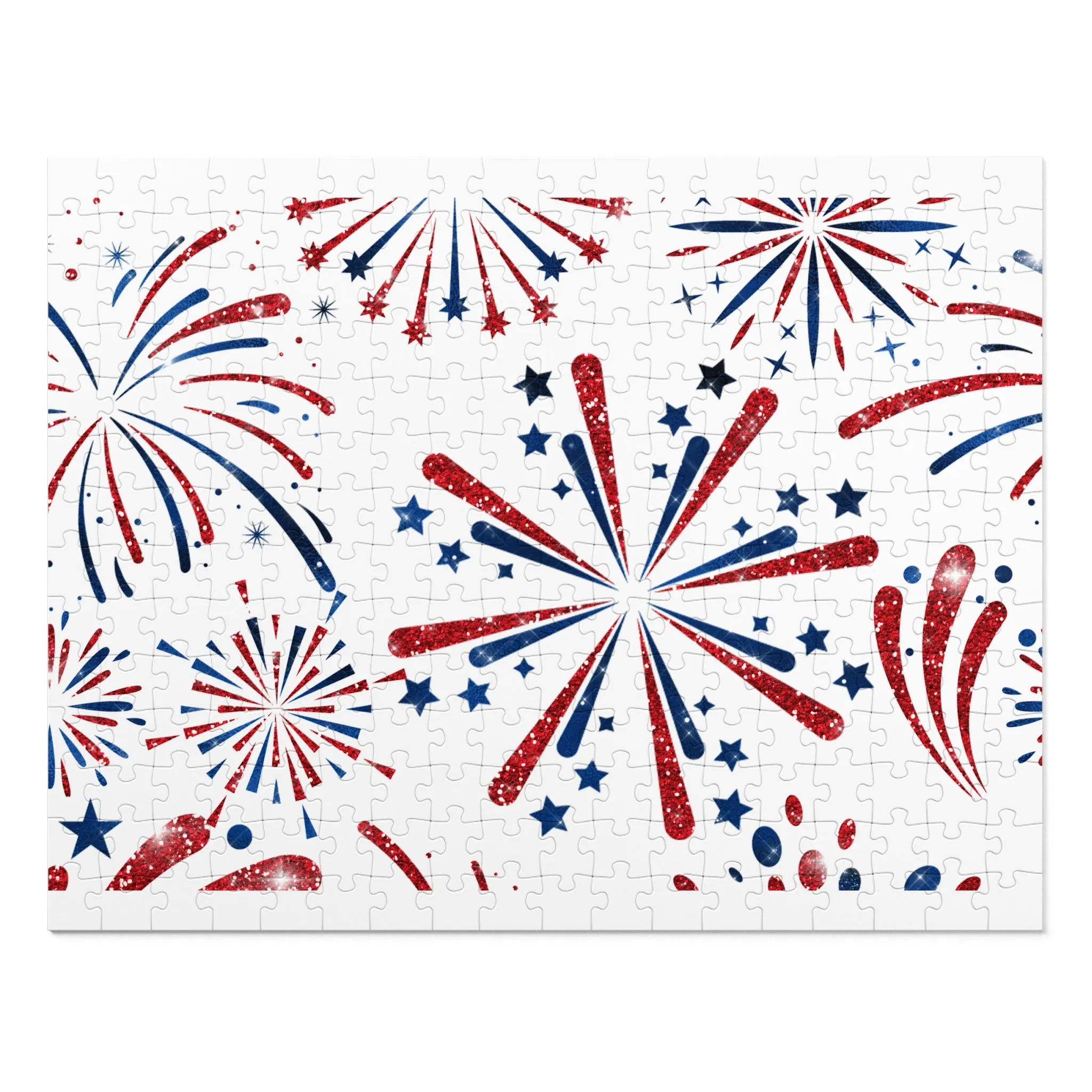 Puzzle, Fireworks, Personalised/Non-Personalised (30, 110, 252, 500,1000-Piece) awd-606