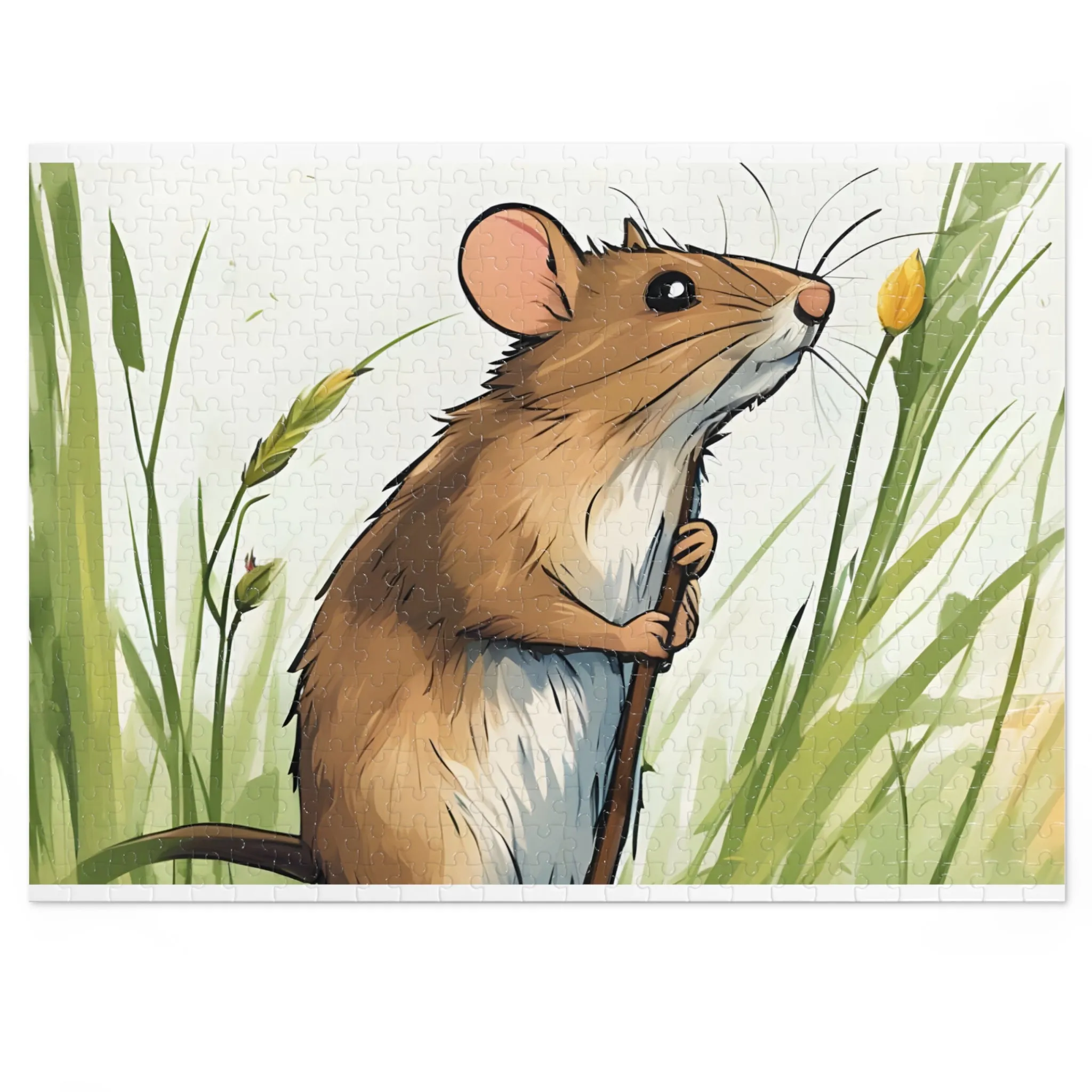 Puzzle, Mouse, Personalised/Non-Personalised (30, 110, 252, 500,1000-Piece)