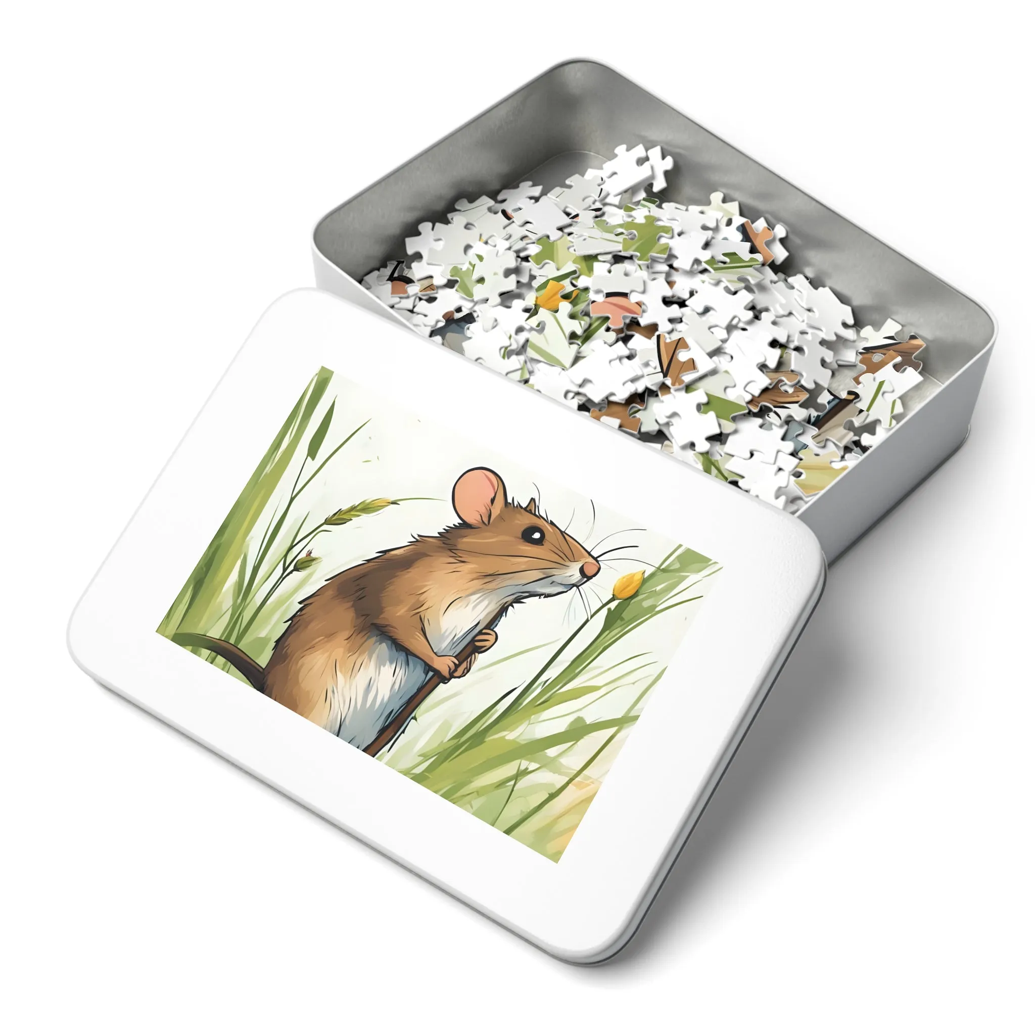 Puzzle, Mouse, Personalised/Non-Personalised (30, 110, 252, 500,1000-Piece)