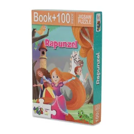 Rapunzel - Jigsaw puzzle (100 Piece   Educational Fun Fact Book Inside)