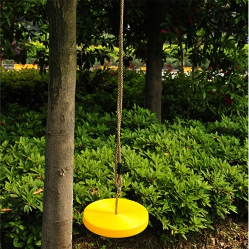 Round Children Tree Swing with Rope