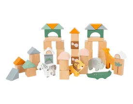 Safari Wooden Building Blocks