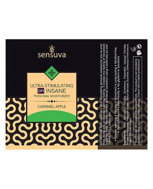 Sensuva Ultra Stimulating On Insane Personal Moisturizer - 1.93 Oz Caramel Apple