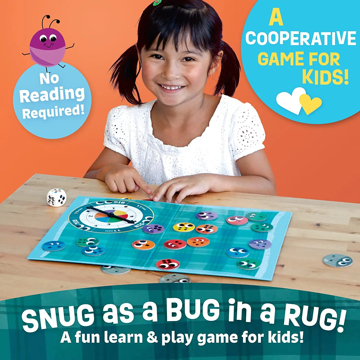 Snug as a Bug in a Rug! A Counting, Colours & Shapes Game