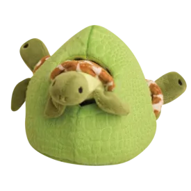 Snugarooz Hide & Seek Turtle Reef Interactive Dog Toy