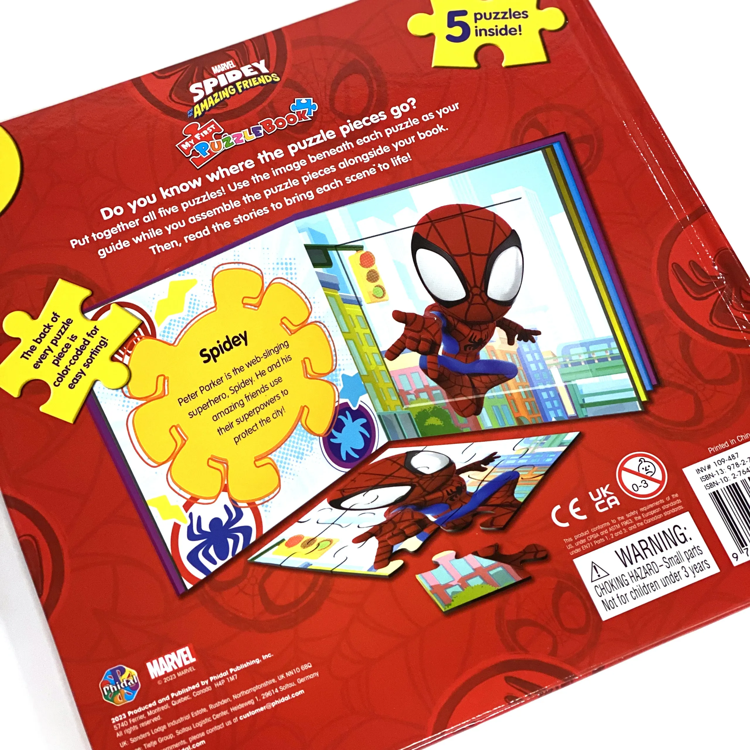 Spiderman My First Puzzle Book