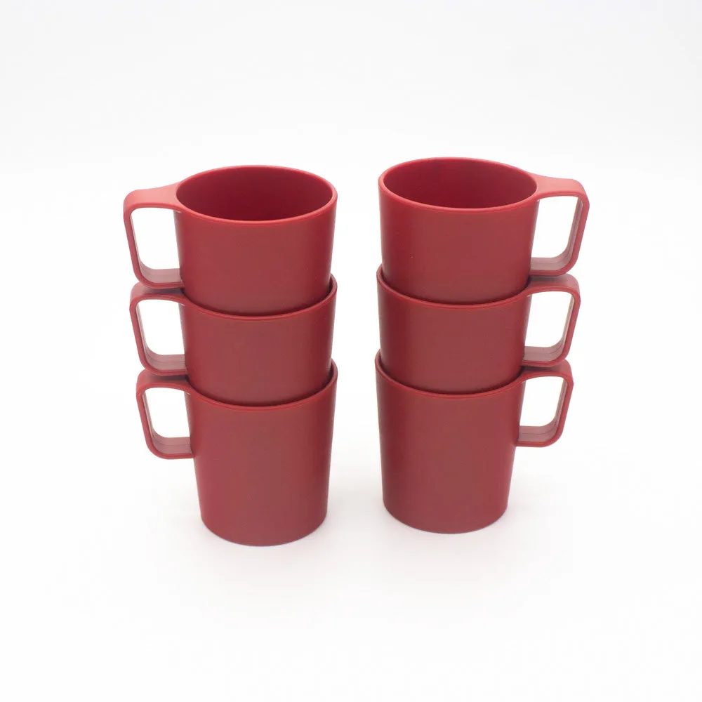 STACKABLE MUG SET of 6-8 OZ COZA