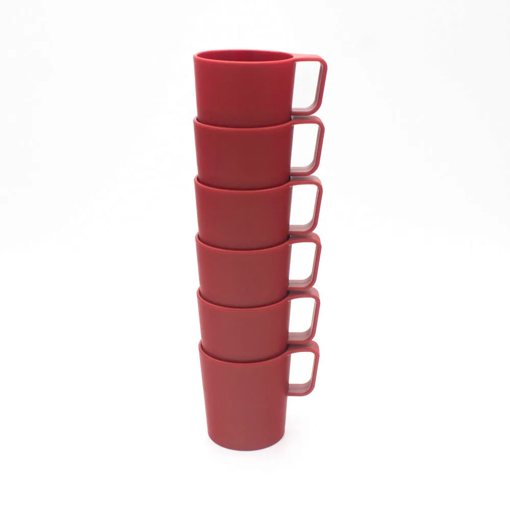 STACKABLE MUG SET of 6-8 OZ COZA