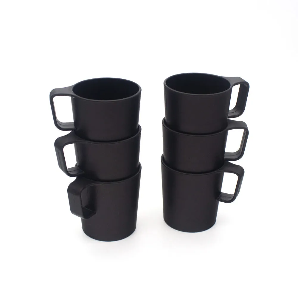 STACKABLE MUG SET of 6-8 OZ COZA