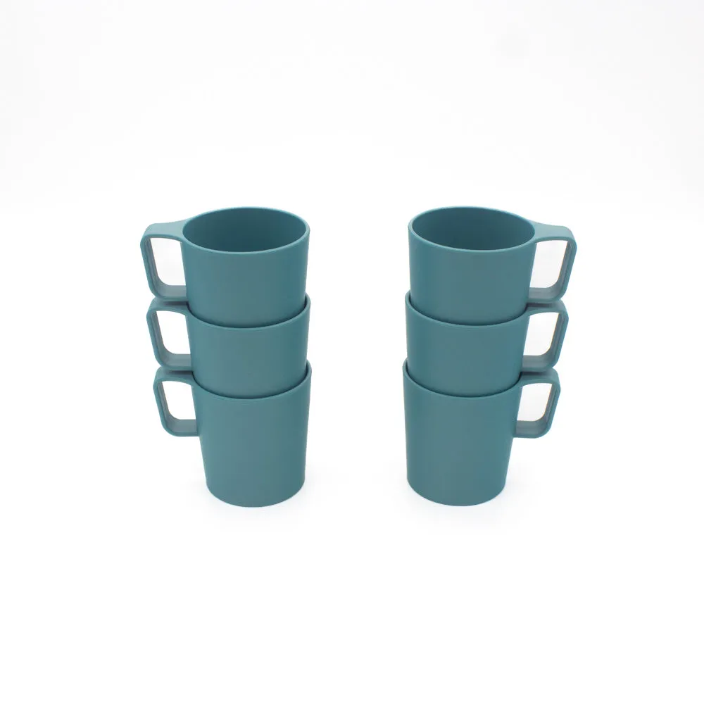 STACKABLE MUG SET of 6-8 OZ COZA