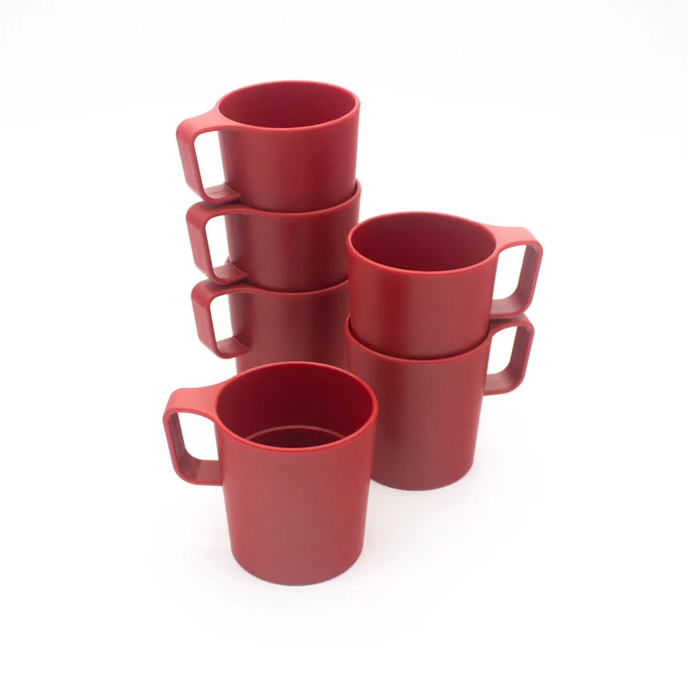 STACKABLE MUG SET of 6-8 OZ COZA