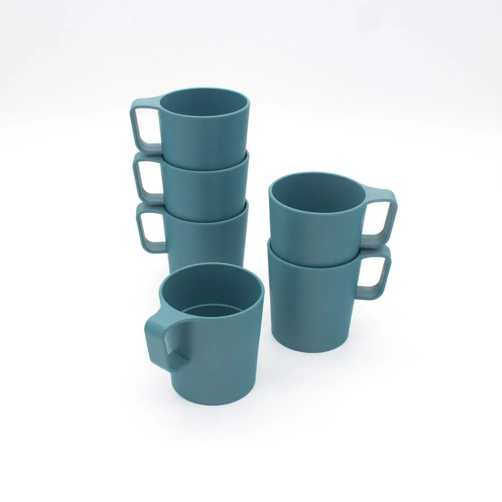 STACKABLE MUG SET of 6-8 OZ COZA