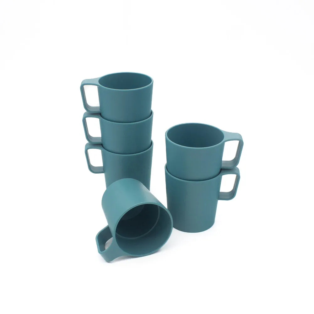 STACKABLE MUG SET of 6-8 OZ COZA